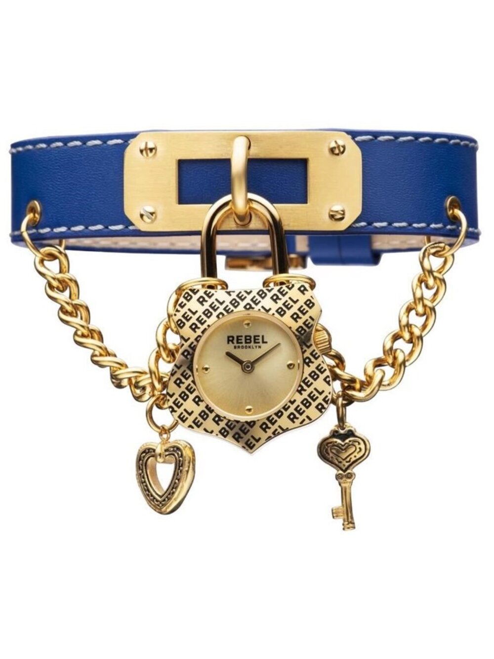 NWT Rebel Seagate Gold Dial Ladies Watch